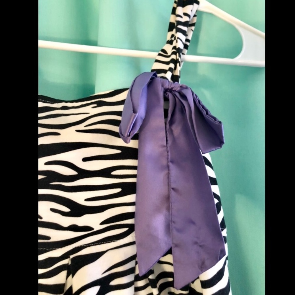 girls zebra print american girl doll dress - Picture 2 of 5